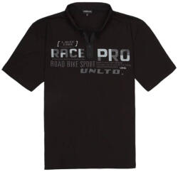 LAVECCHIA tricou polo barbati LV-2030 oversize Negru 4XL