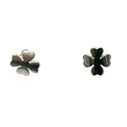 Flippy Cercei din Argint 925, Jolie Silver, pentru Dama, Model Trifoi, 1.27 g, Design Elegant si Romantic, Argintiu (teo-125985)