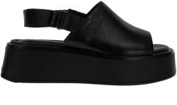 VAGABOND Courtney Sandale Casual Damă Flatforme Negre Din Piele 5534-001-92 (5534-001-92)