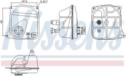 NISSENS Vas de expansiune, racire NISSENS 996362 (996362) - fixbox
