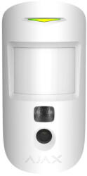 Ajax Systems MOTIONCAM-PHOD-HDR-WHITE MotionCam PIR mozgásérzékelő PhOD beépített kamerával, HDR, kép felhasználói igényre, fehér (MOTIONCAM-PHOD-HDR-WHITE)