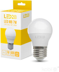 Kobi E27 LED-fényforrás, 7 W, Meleg fehér WW 3000K 600lm, KOBI-001289 KOBI (KOBI-001289)