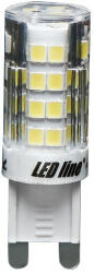 GMLedline G9 LED-fényforrás, 4 W, Hideg fehér CW 6000K 350lm, LL-245541 LED line (LL-245541)