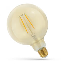 spectrumLED E27 LED-fényforrás, 4, 9 W, filament, Meleg fehér WW K lm, WOJ14461_4_9W SpectrumLED (WOJ14461_4_9W)