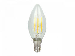 GMLedline E14 LED-fényforrás, 4 W, filament, Meleg fehér WW 3000K 480lm, LL-202184 SpectrumLED (LL-202184)