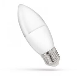 spectrumLED E27 LED-fényforrás, 4 W, Hideg fehér CW 6000K 340lm, WOJ13037_4W SpectrumLED (WOJ13037_4W)