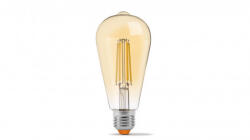 LED Labs E27 LED-fényforrás, 6 W, filament, szabályozható, Meleg fehér WW K lm, LAB-21-2000-29 SpectrumLED (LAB-21-2000-29)