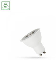 spectrumLED GU10 LED-fényforrás, 4 W, Meleg fehér WW 3000K 300lm, WOJ14089_55ST SpectrumLED (WOJ14089_55ST)