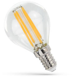 spectrumLED E14 LED-fényforrás, 5, 5 W, filament, Természetes fehér NW K lm, WOJ14390_5_5W SpectrumLED (WOJ14390_5_5W)