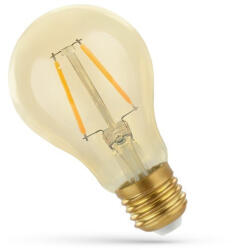 spectrumLED E27 LED-fényforrás, 4, 9 W, filament, Meleg fehér WW 2400K 490lm, WOJ14459_4_9W SpectrumLED (WOJ14459_4_9W)