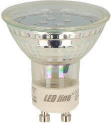 GMLedline GU10 LED-fényforrás, 1 W, Meleg fehér WW 2700K 80lm, LL-242250 LED line (LL-242250)