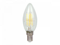 GMLedline E14 LED-fényforrás, 6 W, filament, Természetes fehér NW 4000K 720lm, LL-202214 LED line (LL-202214)