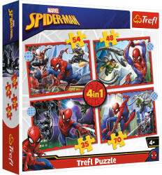 Trefl Spider-Man 4in1 34384 Puzzle