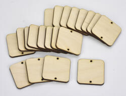  Natúr fa - Naptár négyzet táblácska kiegészítő csomag 20db/csomag - feliratként és tábladíszként