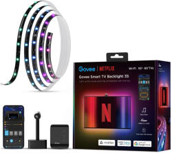 Govee Smart Bandă LED Netflix 3S Wi-Fi Televizor Cu Sursă De Alimentare H6098CD1 (H6098CD1)