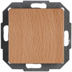 Kopp MILANO fa nyomókapcsoló (N101) BÜKK (KOPP619331081)