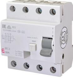 ETI EFI-4A 80A 30mA áram-védőkapcsoló (ETI-002062545)