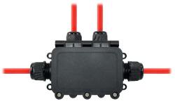 Commel Vízmentes kábecsatlakozó doboz, IP68, 4x0, 5-2, 5mm2 (COMMEL-365-923)