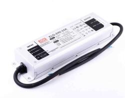 Mean Well Tápegység dimmelhető 200W/24V/0-8, 4A, Mean Well ELG-200-24B (MW-ELG-200-24B)