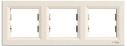 Schneider Electric ASFORA Hármas keret, vízszintes, bézs (EPH5800323)