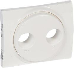 Legrand Galea Life TV-RD antenna-csatlakozóaljzat burkolat, fehér (LEG-771072)