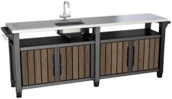 Keter UNION COOK asztal 415l | diófa (263920)