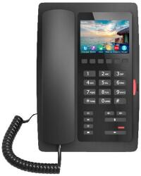 Grandstream Telefon SIP WiFi pentru hotel Fanvil H5W, 2SIP, afișaj tip bară de 3, 5", 6 butoane de programare, USB, PoE (H5W-Black)