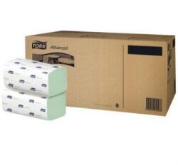  Papírszalvéta ZZ, 248 x 230mm, zöld, 3750db, dupla rétegű