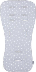 Chipolino Мека подложка за количка Chipolino - Звезди, сива (VVPAD02403GREY)