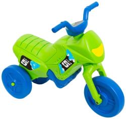 Koliken műanyag kismotor S zöld-kék - bringaboard