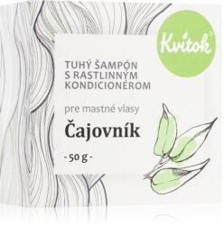 Kvitok Tea Tree szilárd sampon zsíros hajra 50 g