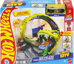 Mattel - Hot Wheels City - Kígyó támadás pályaszett (HDR29-JBM63) (HDR29-JBM63)