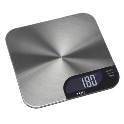 TFA TFA-Dostmann Cheesecake Rozsdamentes acél Négyszögletes Elektronikus konyhai mérleg (TFA50.2006.60)