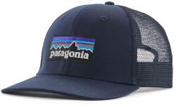 Patagonia P-6 Logo Trucker Hat baseball sapka kék/szürke