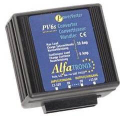 Alfatronix PowerVerter PV6s-A 24Vdc - 12Vdc feszültség átalakító (ALF-007-999)