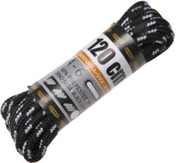 Bennon Laces Black-Grey Box 120 cm cipőfűző