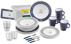 Brunner All Inclusive Nautical edénykészlet fehér/kék