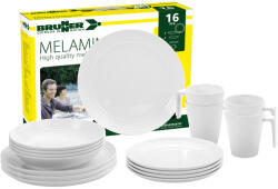 Brunner Spherica Melamine Set edénykészlet fehér