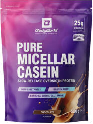 BodyWorld Pure Micellar Casein 500 g, ciocolată