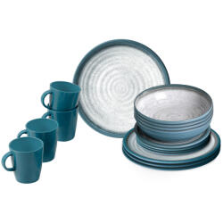 Brunner Tuscany Lunch Box edénykészlet fehér/kék