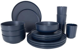 Bo-Camp Patom 16 pcs edénykészlet kék
