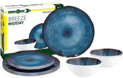 Brunner Melamine Set Breeze edénykészlet sötétkék