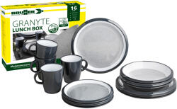 Brunner Lunch Box Granyte étkészlet