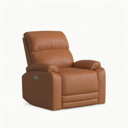 FLEXISPOT Elektromos Állítható relaxfotel X2, bőr, Narancssárga- széles kartámasszal, USB-csatlakozóval (X2Y)