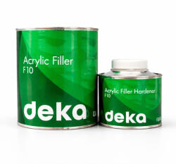 Deka 2K Akril töltőalapozó 4: 1 szett (0, 8L + 0, 2L) /Fekete/ - Deka