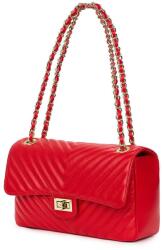  Anna piros steppelt bőr pénztárca