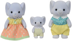 EPOCH Figurine Sylvanian Families-Familia Elefanteilor Trio (SF5771) Figurina