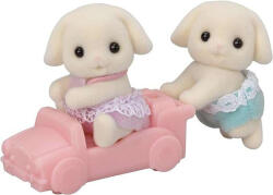 EPOCH Figurine Sylvanian Families-Gemenii Iepurasi Flora (SF5737) Figurina