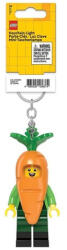 LEGO® Kulcstartó Sárgarépa jelmezes fiú - világítós kulcstartó LGL-KE239H (LGL-KE239H)
