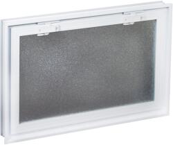 Fuchs Design Szellőzőablak szúnyoghálóval 6 üvegtégla helyett 57, 9 cm x 38, 4 cm x 8 cm